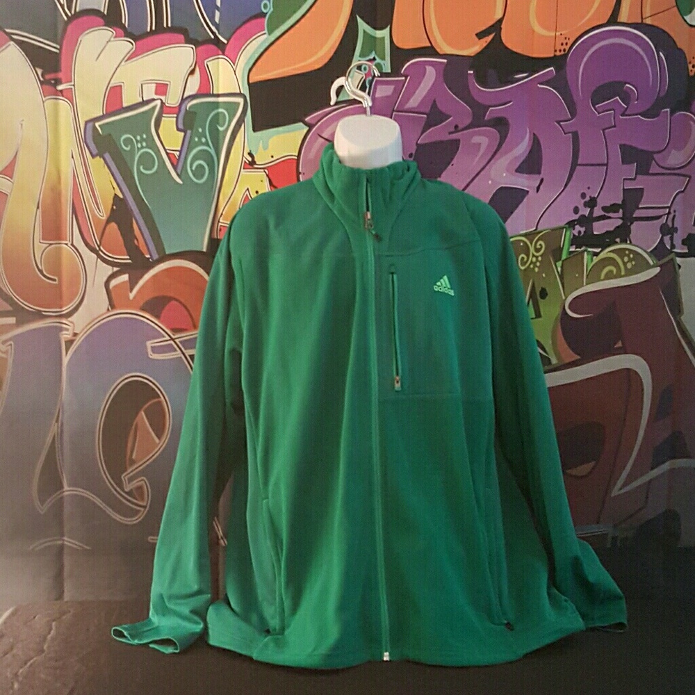 Adidas lightweight Fleece Jacket 2XL